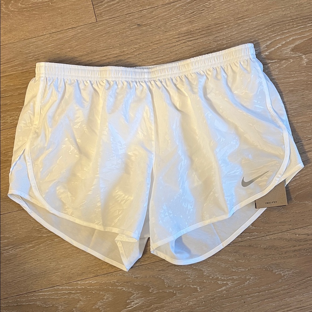 Nike Women's Athletic White Shorts
